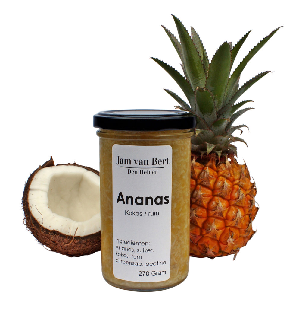 Ananas kokos - Jam van Bert